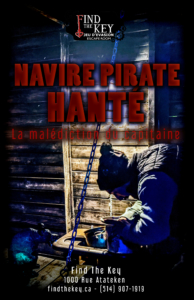 Find the key - Navire pirate hanté